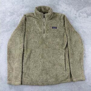 Patagonia Los Gatos High-Pile Fleece Tan Jacket Youth Size XL